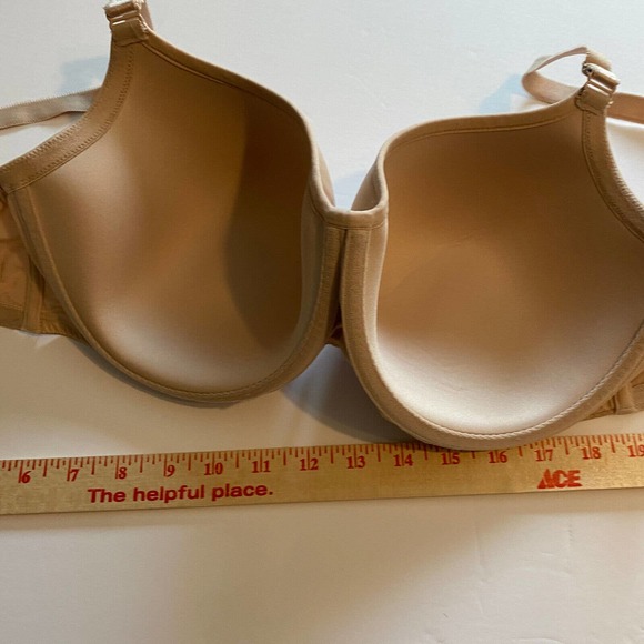 Torrid Curve T-Shirt Bra Sz 46D Plus Nude Underwire Lightly Padded Smoothing - Picture 4 of 4